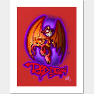 Red Dragon Posters and Art